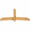 Ekena Millwork Bellingham Rough Sawn Timber Gable Bracket, Western Red Cedar, 84"W x 45"H x 6"D x 6"F, 13/12 Pitch GBW084X45X0606BEL00RWR - alternate 3